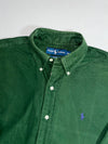 Ralph Lauren "Blake" Oxford Button-Down Shirt — Forest Green (L)