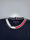 Tommy Hilfiger Navy Signature Collar Tee (L)