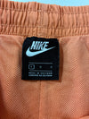 Vintage Nike Big Swoosh Orange Flow Shorts (W:32) (L:17)