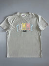 Tommy Jeans | Multicolor Arch Logo Tee | Off-White (L)