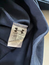 Under Armour Fleece Quarter-Zip Hoodie Navy Blue (M)