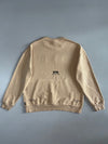 Dickies 874 Beige Embossed Crewneck Sweatshirt (Xl)