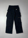 Carhartt Double Knee Carpenter Pants – Faded Black Baggy Workwear (W:33) (L:43)