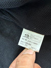 Vintage Spyke Black Racing Stripe Motorcycle Jacket (S)