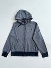 Nike Box Logo Zip Hoodie – Heather Grey/Black (M)