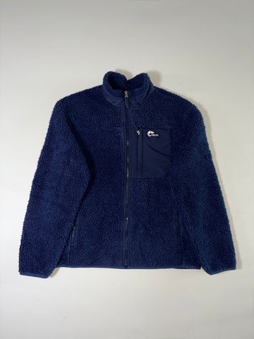 NEPA Outdoor Navy Sherpa Fleece Full-Zip Jacket (L)