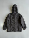 Adidas Grey Hooded Puffer Jacket (S)