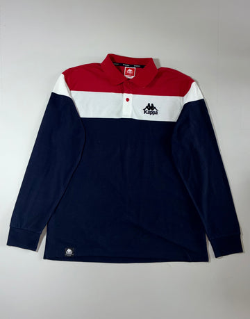 Kappa Colorblock Rugby Polo (L)
