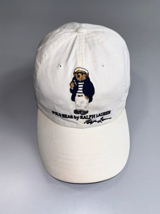 Polo Ralph Lauren Premium Bear Embroidered Cap (Adjustable)