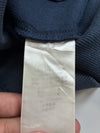 Roots Athletics | Navy Gothic Spellout Waffle-Lined Zip Hoodie | (XS)