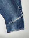Edwin Japan Distressed Blue Denim Jeans (W:32|L:40)