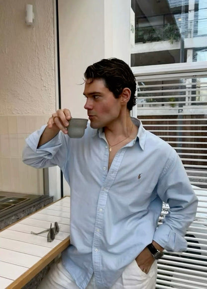 !                                                      Ralph Lauren Shirt (Heavy cotton) (L/XL)