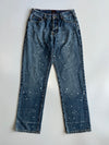 Von Dutch Paint Splatter  Denim Jeans (W:28) (L:42.5)