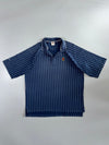 Nike Vintage Striped Polo Shirt – Blue (2XL)