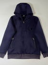 The Master Limited Twin Edition Embroidered Full-Zip Hoodie – Navy (L)