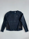 Nike Black Tech Fleece Crewneck Sweatshirt | Modern Sportswear (S)