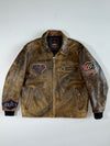 R.B.C. Legend Real Leather International Motor Racing Jacket (L/XL)
