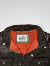 Vintage Trailwear by Penfield Herringbone Tweed & Leather Quilted Jacket (M)