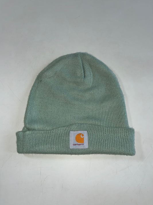 Carhartt Acrylic Watch Beanie – Sage Green – Made in Canada – One (H-12 Inche, W-10 Inche)