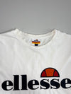 Ellesse Spellout Logo White T-Shirt (S)