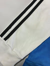 Adidas | White & Royal Blue Colorblock Hood Logo Zip Hoodie | (M)