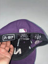 N.Two Purple “N.” Fitted Baseball Cap  (56cm)