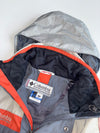 Columbia Vertex Grey & Orange Hooded(XL)