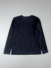 Abercrombie & Fitch “720 5th Avenue New York” Long Sleeve T-Shirt – Black (L)