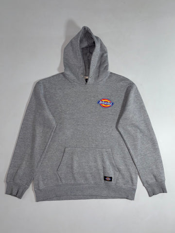 Dickies Chenille Patch Logo Pullover Hoodie – Heather Grey (XL)