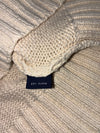 Polo Ralph Lauren Cotton Knit Sweater Vest in Cream (M)