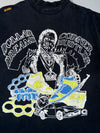 Akademiks "Dollar Dreams Corner Hustlin" Graphic T-Shirt – Black (2XL)