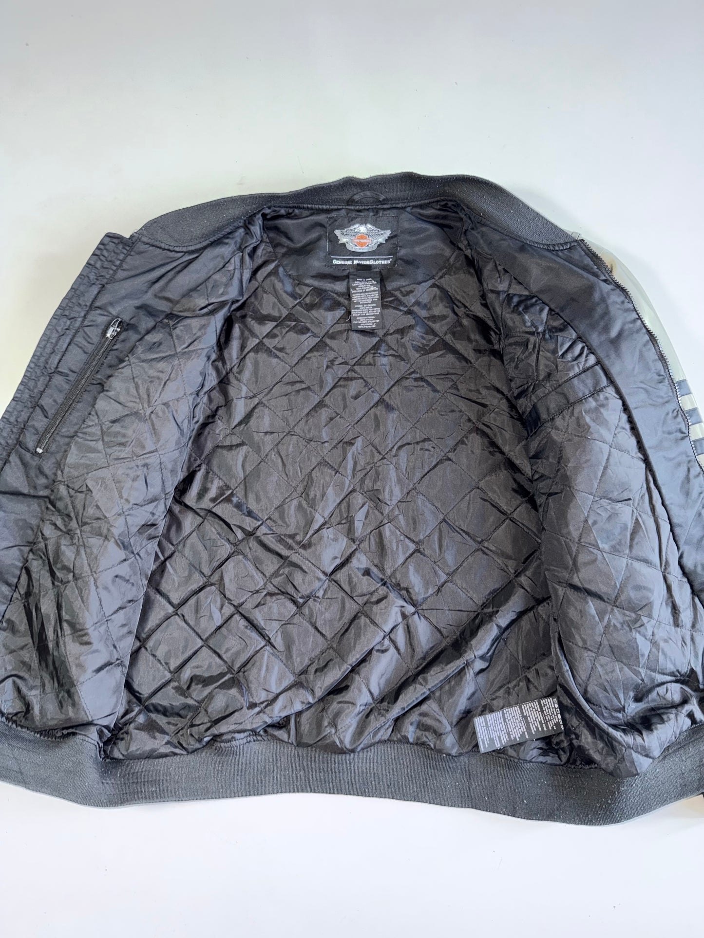 !        Vintage Harley-Davidson 1903 Legendary Motorcycles Bomber Jacket (XL/2XL)