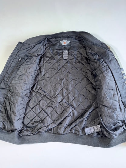 !        Vintage Harley-Davidson 1903 Legendary Motorcycles Bomber Jacket (XL/2XL)