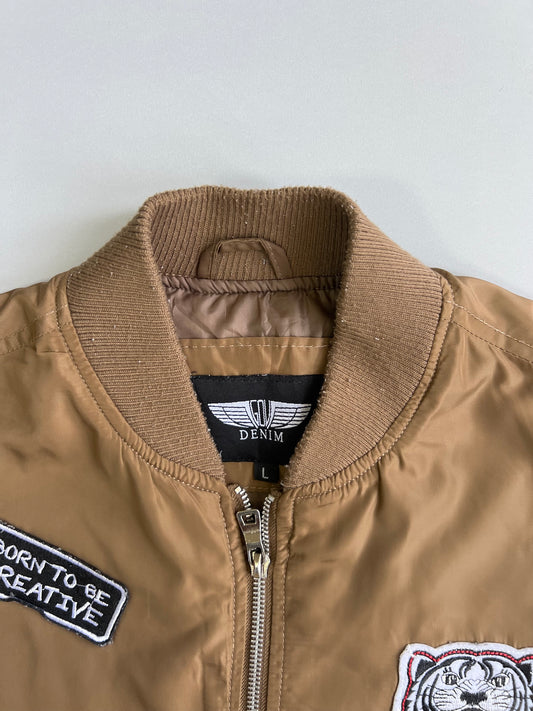Multi-Patch MA-1 Bomber Jacket (M/L)