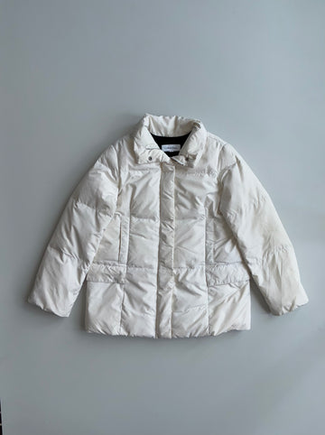 Calvin Klein White Puffer Jacket (L)