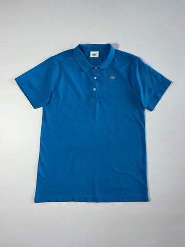 Vintage Lacoste Turquoise Blue Piqué Polo T-Shirt – (M)