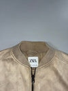 Zara Premium Original Suede Leather Jacket (L)