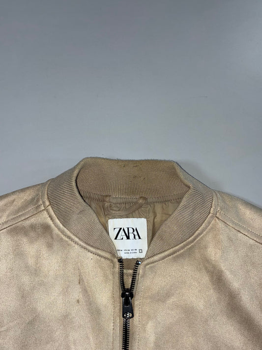 Zara Premium Original Suede Leather Jacket (L)
