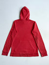 Vintage Adidas Red Trefoil Logo Hoodie (M)
