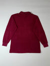 Vintage Lacoste Chemise Long Sleeve Pique Polo (L)