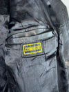 Vintage Murphy Black Leather Western Lace-Up Biker Vest (L)
