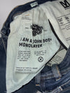 John Doe Monolayer Motorcycle Riding Jeans knee Paded (W:32) (L:42)