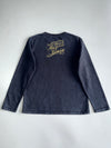 Vintage Big Train Graphic Printed Full Sleeves T-Shirt (M/L)