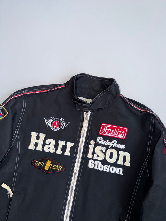Vintage Racing Team Jacket – Harrison Gibson Motorsport Patch (S)