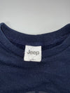 Jeep Embroidered Crewneck Sweatshirt – Black/Purple (S/M)