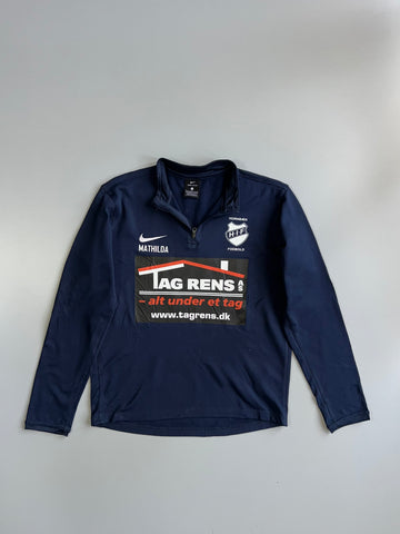 Nike Dri-FIT Hornbæk IF Football Club Quarter-Zip Training Top Navy (S)