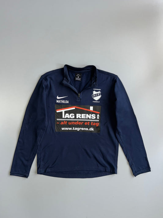 Nike Dri-FIT Hornbæk IF Football Club Quarter-Zip Training Top Navy (S)