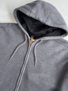 Carhartt Carbon Grey Thermal-Lined Full-Zip Hoodie (XL)