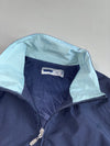 Vintage FILA Track Jacket Windbreaker – Navy/Sky Blue(Xl)