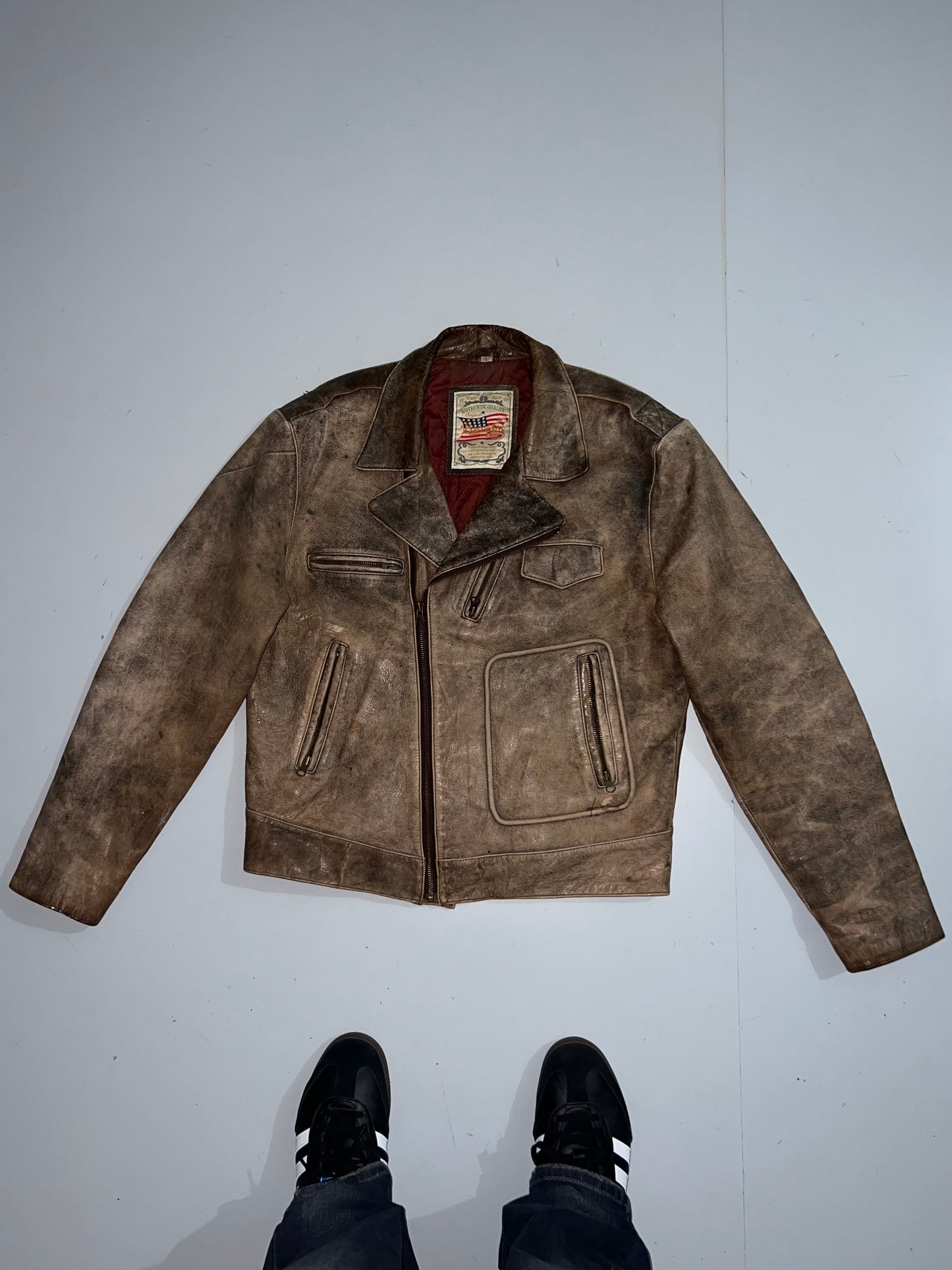 ZSuper Premium Original Leather Jacket (RARE) (M/L)